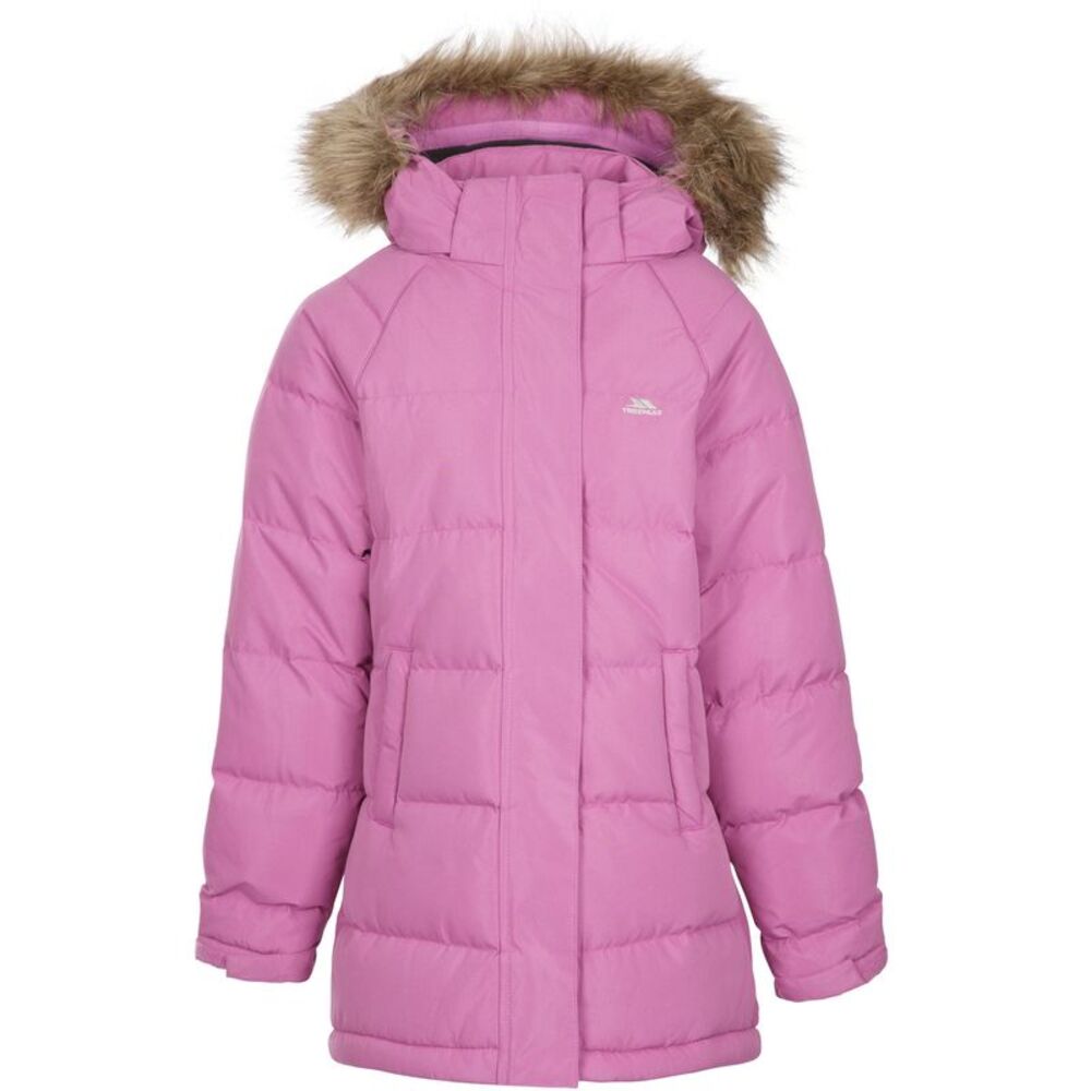 Trespass Girls Unique Padded Jacket / Deep Pink